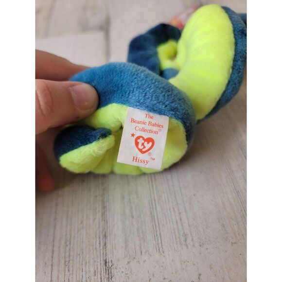 Original Beanie Baby 1997 hissy snake plush home decor - Picture 5 of 8